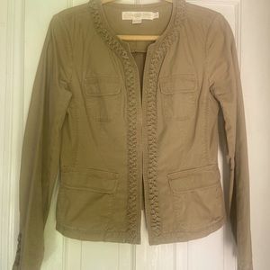 J.Crew “Built In Chino” Khaki Jacket in Khaki